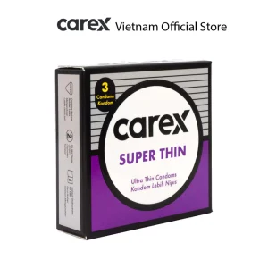 Bao Cao Su Carex Super Thin hộp 3 cái