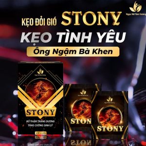 Kẹo Stony tăng cường S.lý - Kẹo đổi gió - Chính hãng - Hiệu quả